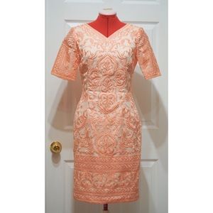 Short-Sleeve Embroidered Dress